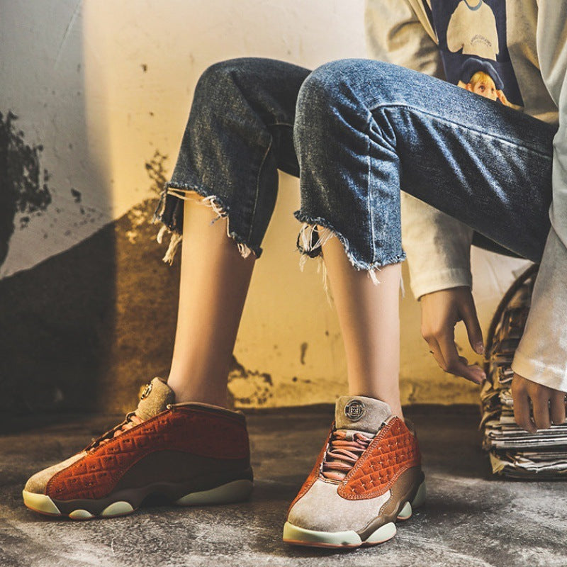 Women's Chunky Retro Sneakers – Streetwear Style