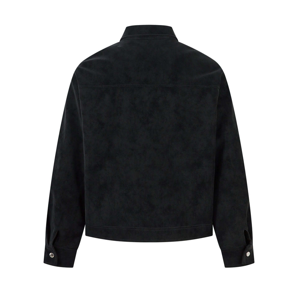 Leather jacket Harrington jacket for men