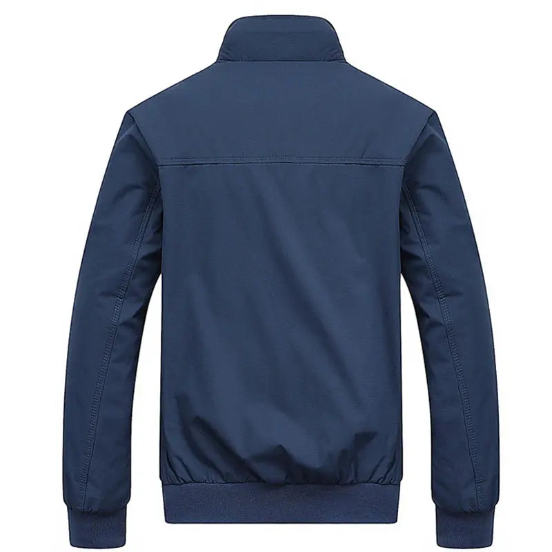 Suzynmom 2025 Spring Autumn Casual Solid Fashion Slim Bomber Jacket Men Overcoat New Arrival Baseball Jackets Men's Jacket M-6XL 8XL Top