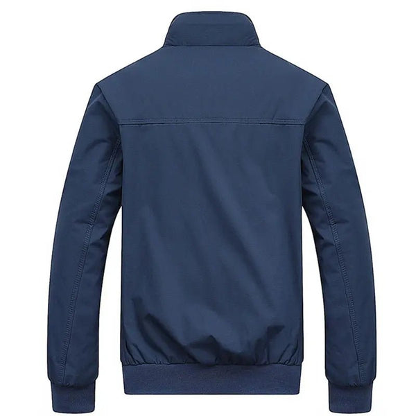 DEE MOONLY 2025 Spring Autumn Casual Solid Slim Bomber Jacket Men M - 8XL - SuzynmomSuzynmomSuzynmomDEE MOONLY 2025 Spring Autumn Casual Solid Slim Bomber Jacket Men M - 8XL