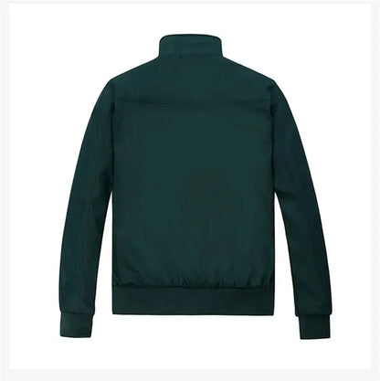 Suzynmom 2025 Spring Autumn Casual Solid Fashion Slim Bomber Jacket Men Overcoat New Arrival Baseball Jackets Men's Jacket M-6XL 8XL Top