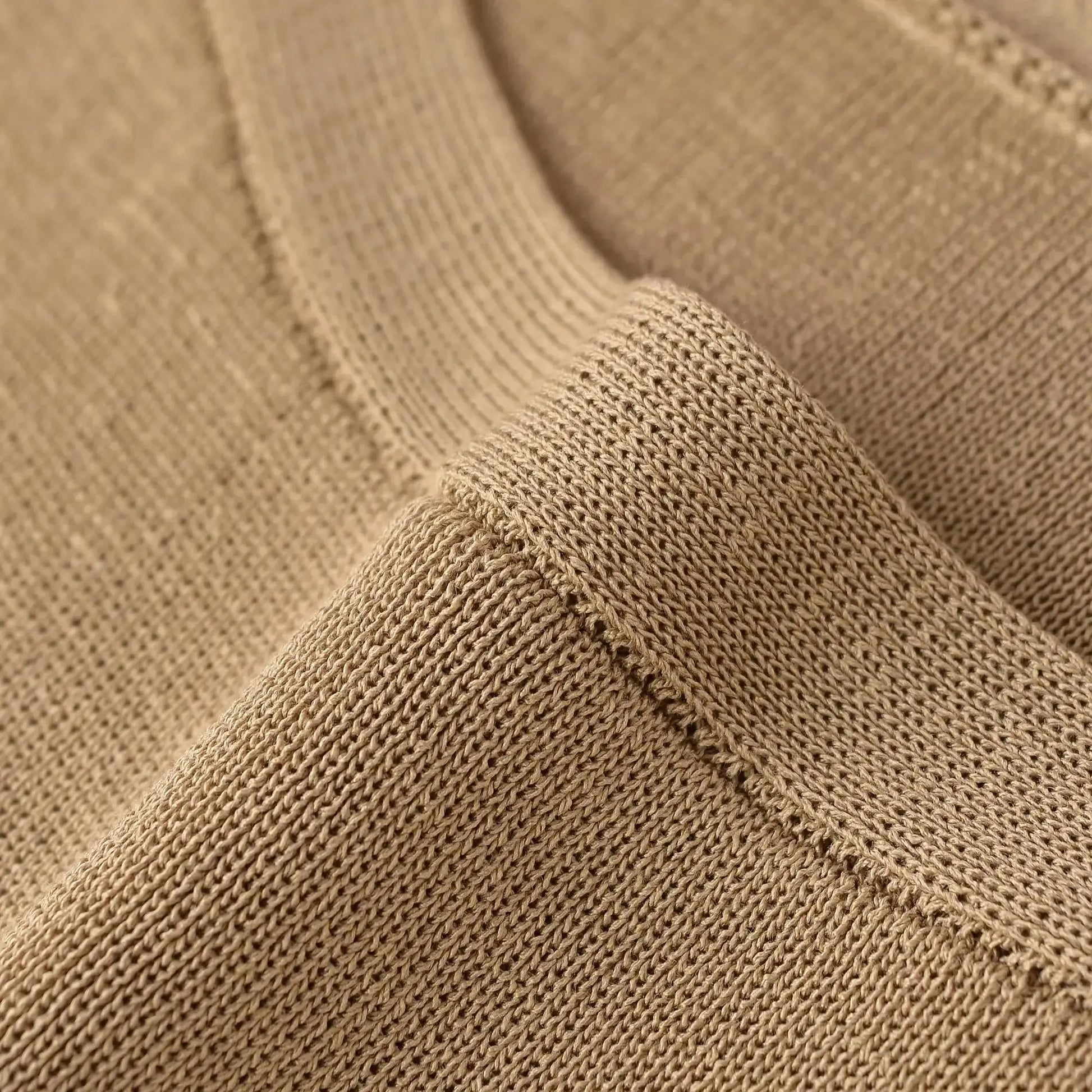 Zazevity Women's Slim Fit One - Neck Sweater in Khaki - SuzynmomSuzynmomSuzynmomZazevity Women's Slim Fit One - Neck Sweater in Khaki