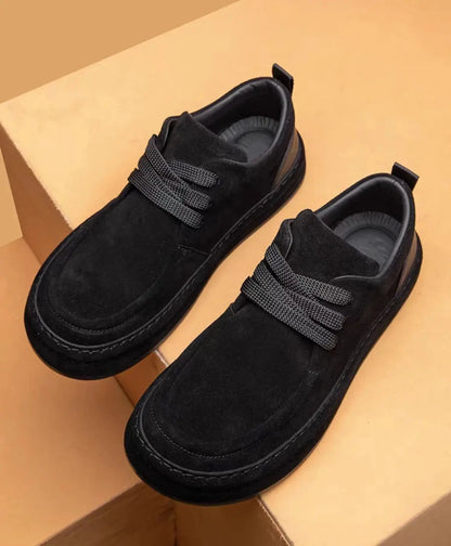 Suzynmom Men's Shoes Are Fashionable Brown Casual Shoes Made of Durable Suede Material Comfortable Walking Shoes Suitable for Daily Wear