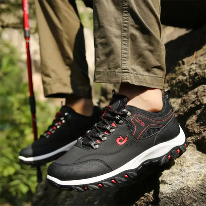 Suzynmom Men Shoes Leather Casual Shoes For Men Sneakers Spring Autumn Winter Shoes For Male Tennis Lightweight Walking Shoes