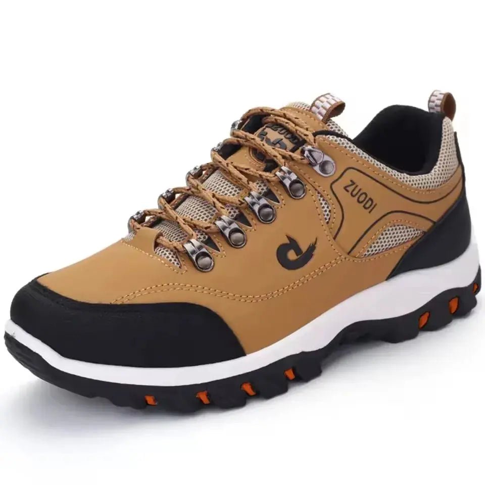 SNORW Men Leather Casual Sneakers - Black, Green, Khaki - SuzynmomSuzynmomSuzynmomSNORW Men Leather Casual Sneakers - Black, Green, Khaki