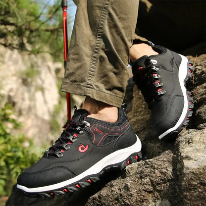 Suzynmom Men Shoes Leather Casual Shoes For Men Sneakers Spring Autumn Winter Shoes For Male Tennis Lightweight Walking Shoes