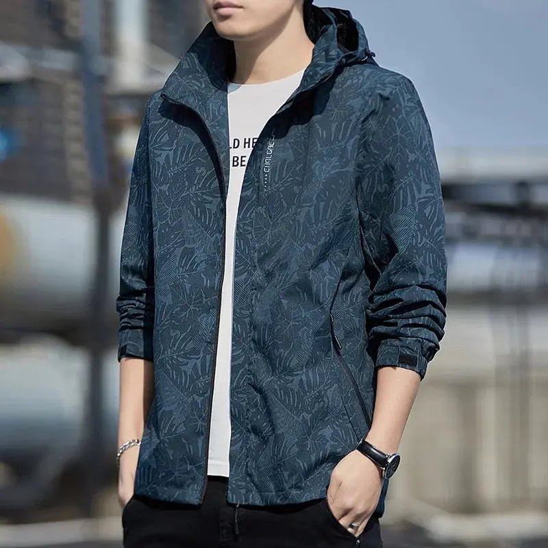 Man 2026 New Spring Autumn Outdoor Zipper Windbreaker Jacket - SuzynmomSuzynmomSuzynmomMan 2026 New Spring Autumn Outdoor Zipper Windbreaker Jacket
