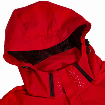 Suzynmom Women Interchange Jacket Spring Outdoor Mountaineering On Foot Jacket Couple Fashion Splicing Color Thin Zipper Coat Male