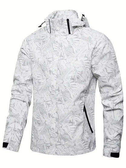 Suzynmom Man 2026 New Spring Autumn Leisure And Comfortable Outdoor Zipper Windbreaker Fashion Printed Windproof Jacket