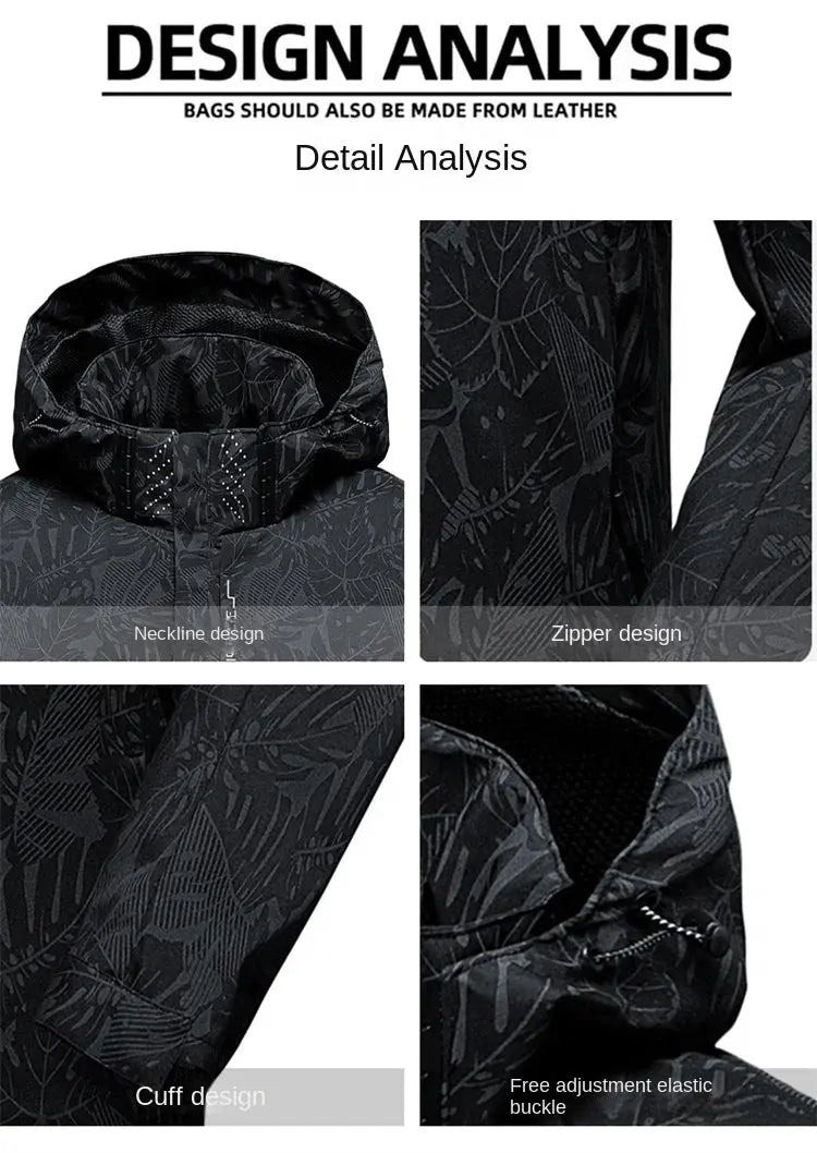 Man 2026 New Spring Autumn Outdoor Zipper Windbreaker Jacket - SuzynmomSuzynmomSuzynmomMan 2026 New Spring Autumn Outdoor Zipper Windbreaker Jacket