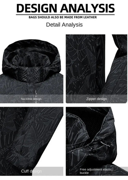Man 2026 New Spring Autumn Outdoor Zipper Windbreaker Jacket - SuzynmomSuzynmomSuzynmomMan 2026 New Spring Autumn Outdoor Zipper Windbreaker Jacket