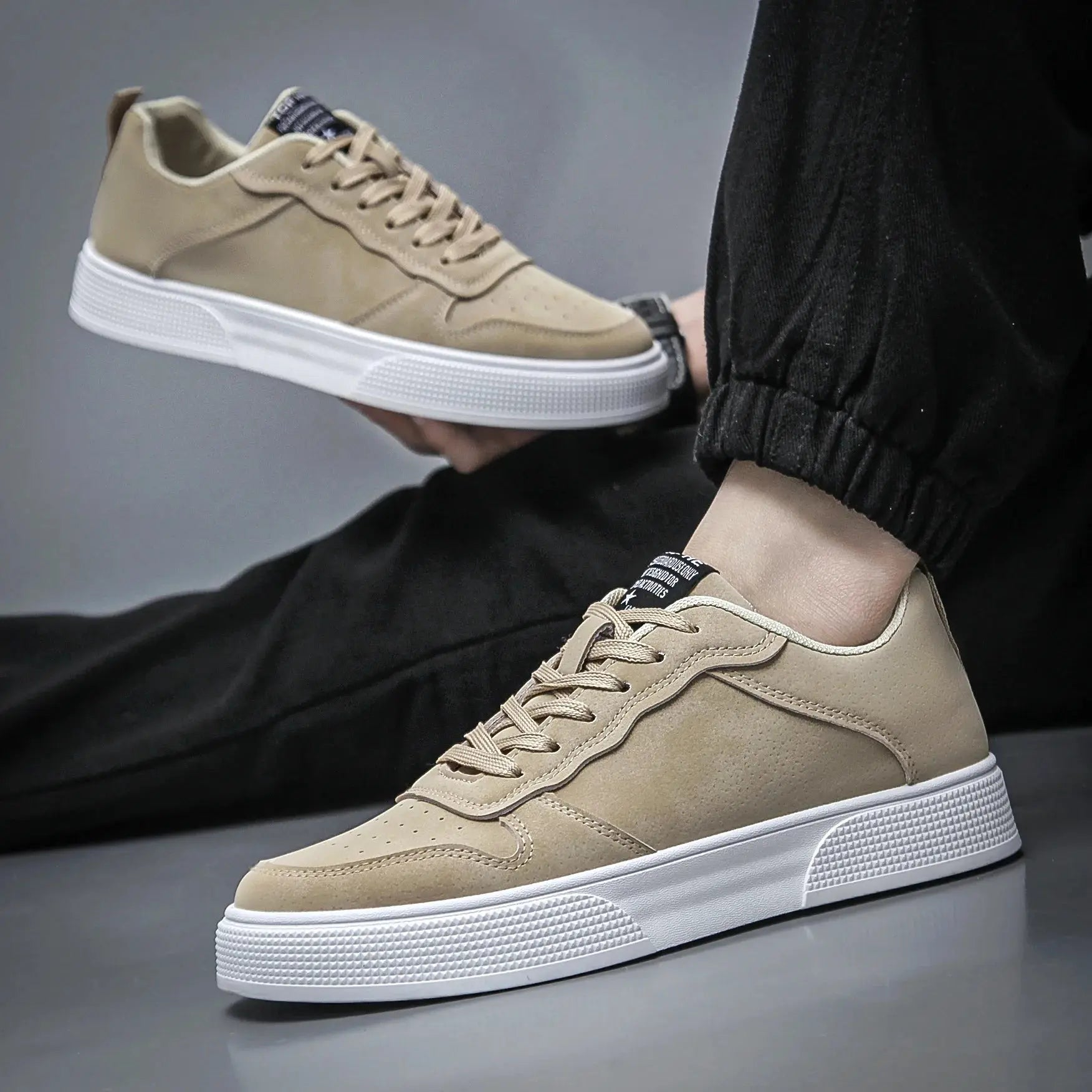BKQU Men's Sneakers Platform Casual Shoes - SuzynmomSuzynmomSuzynmomBKQU Men's Sneakers Platform Casual Shoes